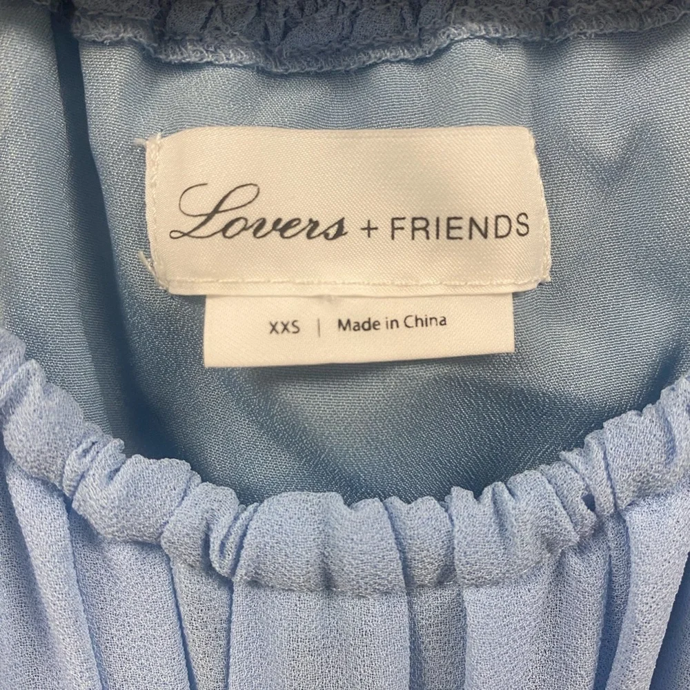 Lovers + Friends Lucy Tiered Maxi Dress Size XXS - Picture 6 of 14